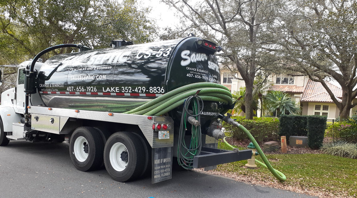 Septic Tank Pumping in Orlando, FL