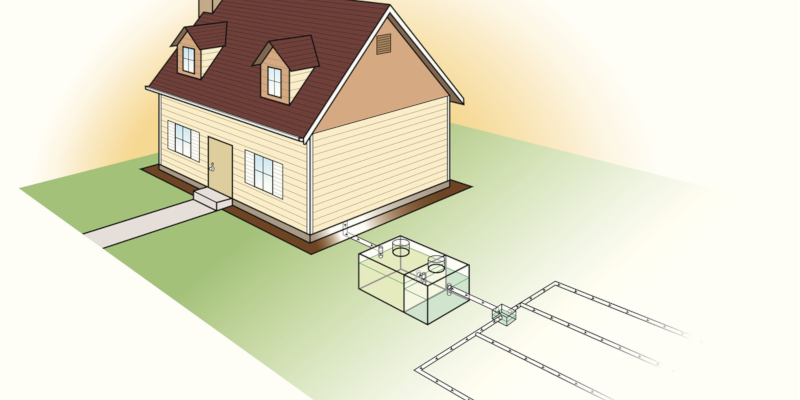 Selling a home with a septic system is a relatively simple process